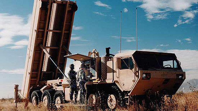 Hệ thống THAAD của Mỹ.