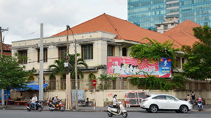 Một góc khu “đất vàng” số 164 Đồng Khởi, quận 1 vào thời điểm năm 2013. Ảnh: NLĐ.