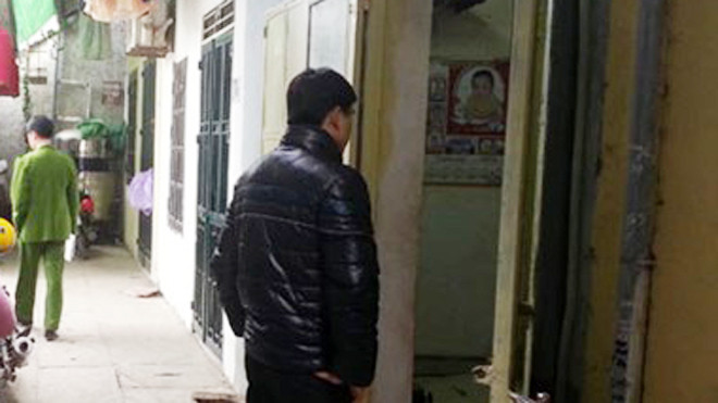 Công an phong tỏa, khám nghiệm hiện trường nơi xảy ra vụ nổ súng