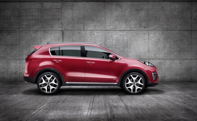 Hình ảnh Kia Sportage thế hệ mới ngoài đời thực