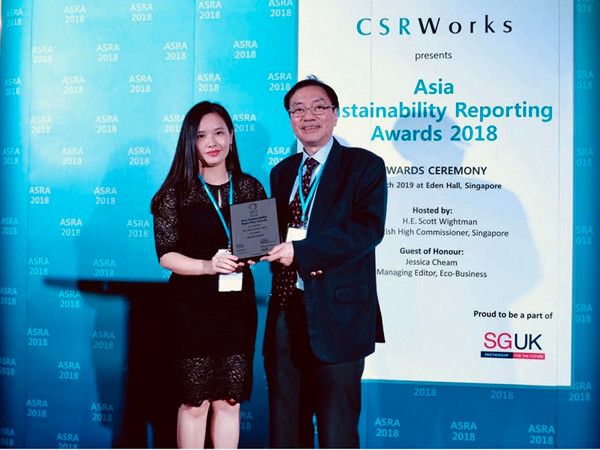 Tập đoàn Bảo Việt (BVH): Bảo Việt đạt giải Báo cáo phát triển bền vững minh bạch nhất Châu Á