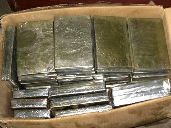 Tang vật heroin bị lực lượng chức năng thu giữ