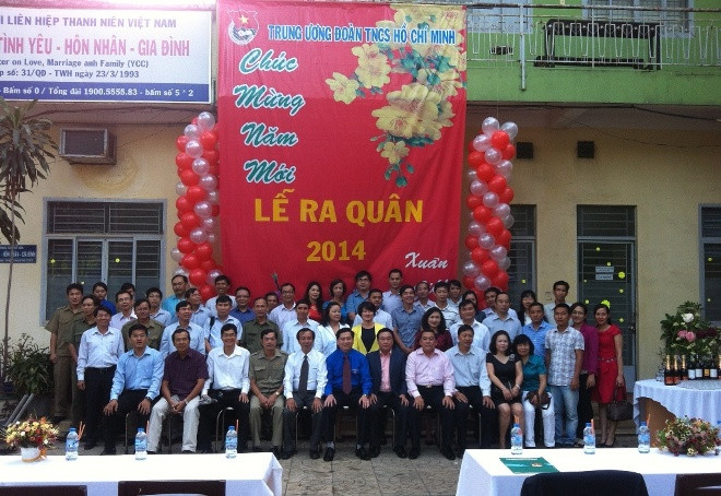 Cơ quan Trung ương Đoàn phía Nam ra quân năm 2014
