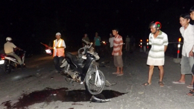 Hiện trường vụ tai nạn