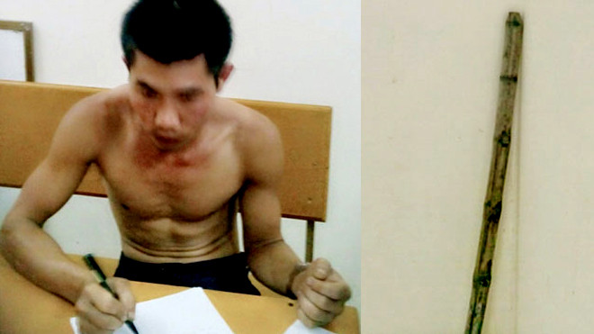 Tên Nguyễn Đình Tứ tại cơ quan điều tra và chiếc đòn gánh mà Tứ dùng đánh chết bà nội