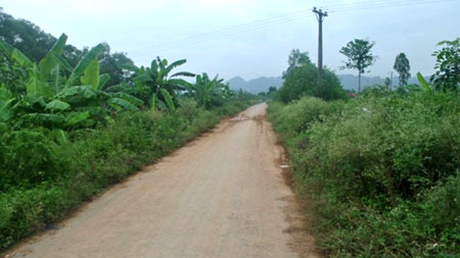 Hiện trường nơi ông Tuệ bị hành hung