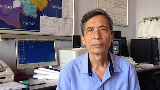 Ông Lưu Minh Hải - Giám đốc Trung tâm dự báo khí tượng thủy văn Lào Cai.