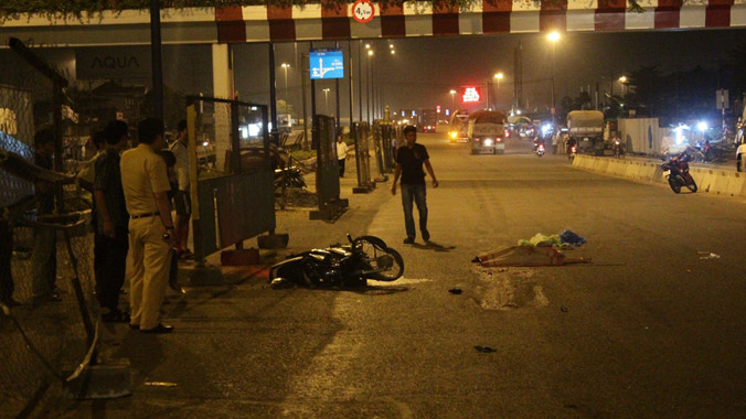 Hiện trường tai nạn