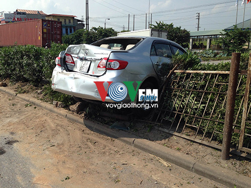 Hiện trường vụ việc.