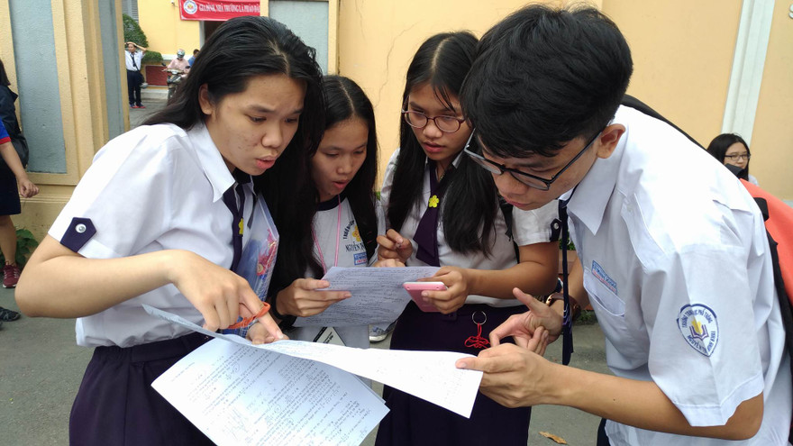 Đề và đáp án môn Toán trắc nghiệm thi THPT quốc gia