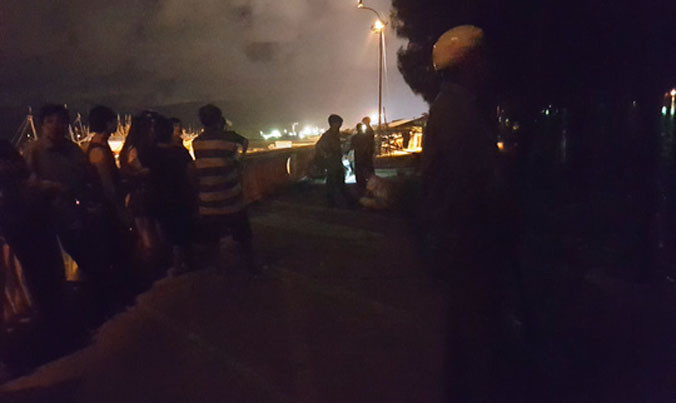 Hiện trường vụ việc đang được phong tỏa