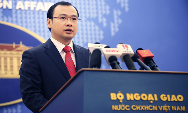 Người phát ngôn Bộ Ngoại giao - Lê Hải Bình.