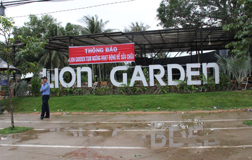 Quán bia ở Phú Quốc, nơi giang hồ Tuấn Em nổ súng làm 2 người chết. Ảnh: Cửu Long.