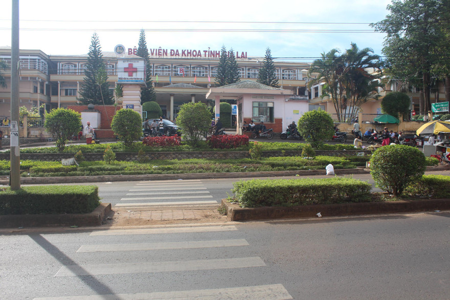 Trụ sở BVĐK tỉnh Gia Lai. Ảnh: Đình Văn