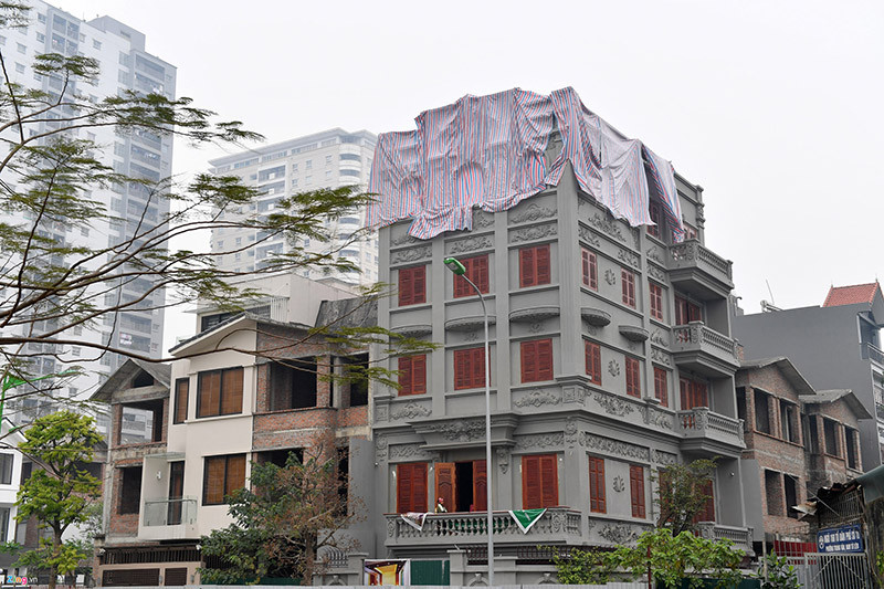 Công trình vi phạm trật tự xây dựng tại quận Nam Từ Liêm