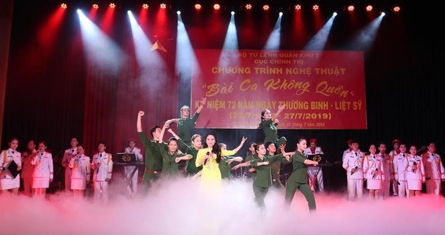 Quốc Đại, Võ Hạ Trâm, K-ICM tham gia chương trình giao lưu 'Miền Đông một thời hoa lửa'