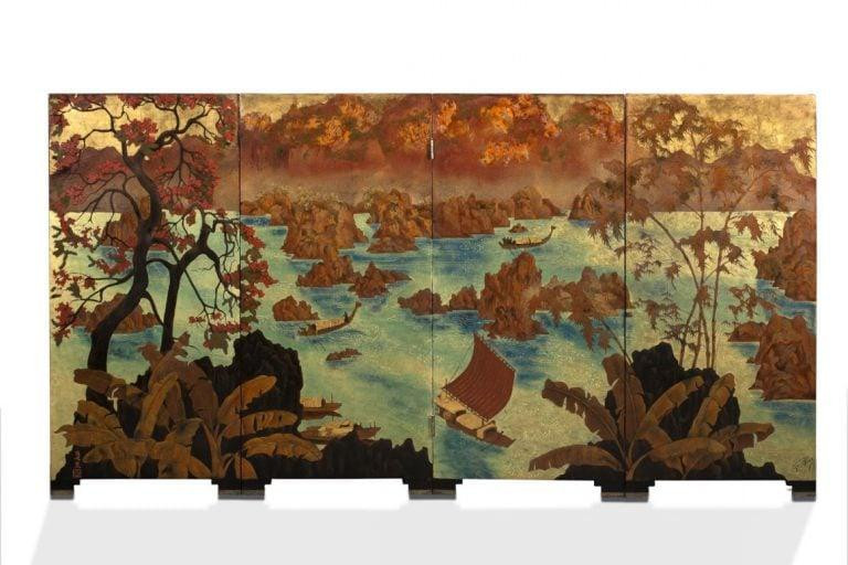 Bức tranh từng thuộc về vua Bảo Đại đấu giá hơn 1 triệu USD 