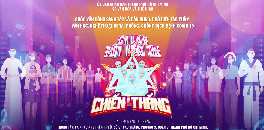 Gần 2.000 tác phẩm tham dự cuộc vận động sáng tác 'Chung một niềm tin chiến thắng'