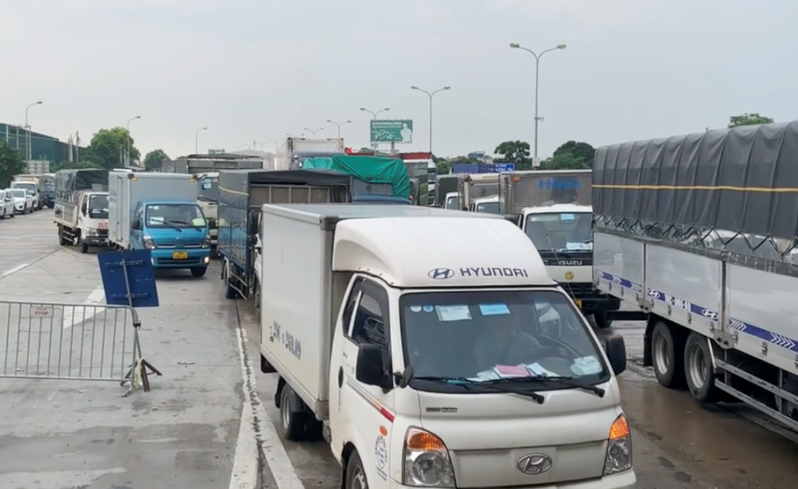 CSGT Hà Nội nói gì về ùn tắc tại chốt Pháp Vân - Cầu Giẽ hôm nay?