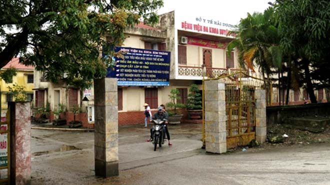 Bệnh viện đa khoa huyện Kim Thành. Ảnh: Giang Chinh