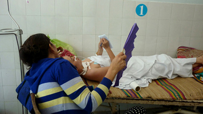 Chị Trang đã qua cơn nguy kịch