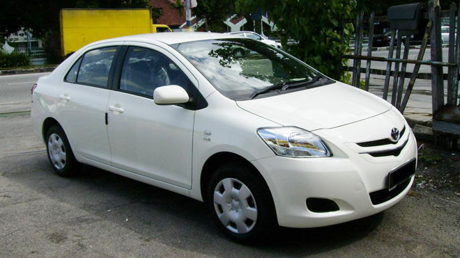 Mẫu xe Vios đời 2009. Ảnh: Internet