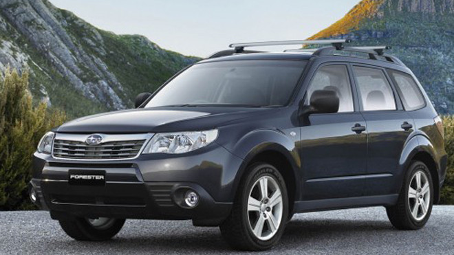 Subaru Forester sản xuất năm 2010. Ảnh minh họa