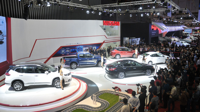 Hơn 150.000 lượt khách tham quan triển lãm ô tô Việt Nam 2017