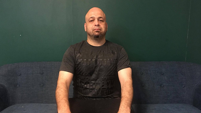 Võ sư Pierre Francois Flores trò chuyện với PV Tiền Phong. Ảnh: Tuấn Nguyễn