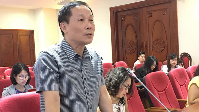 Ông Vương Toàn, Phó Tổng giám đốc Habeco trăn trở lý do tổng công ty chậm thoái vốn. Ảnh: Tuấn Nguyễn