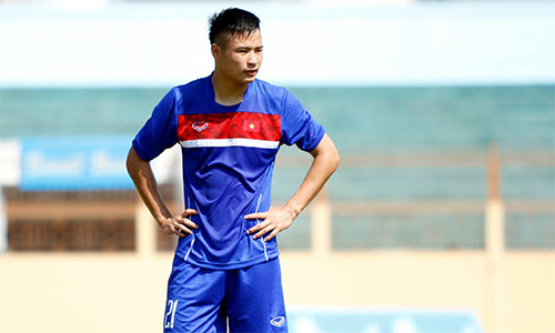 Bị loại vào giờ chót vì chấn thương bất ngờ, Văn Tới lỡ cơ hội dự U20 World Cup. Ảnh: Kỳ Lân.