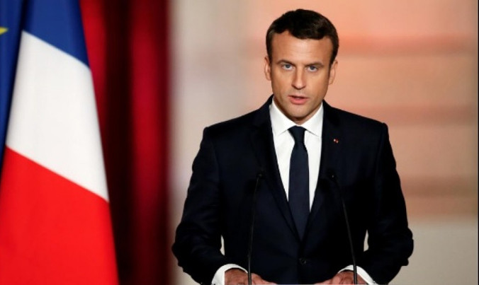 Tổng thống Pháp Emmanuel Macron.