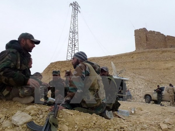 Một khung cảnh của thành phố Aleppo.