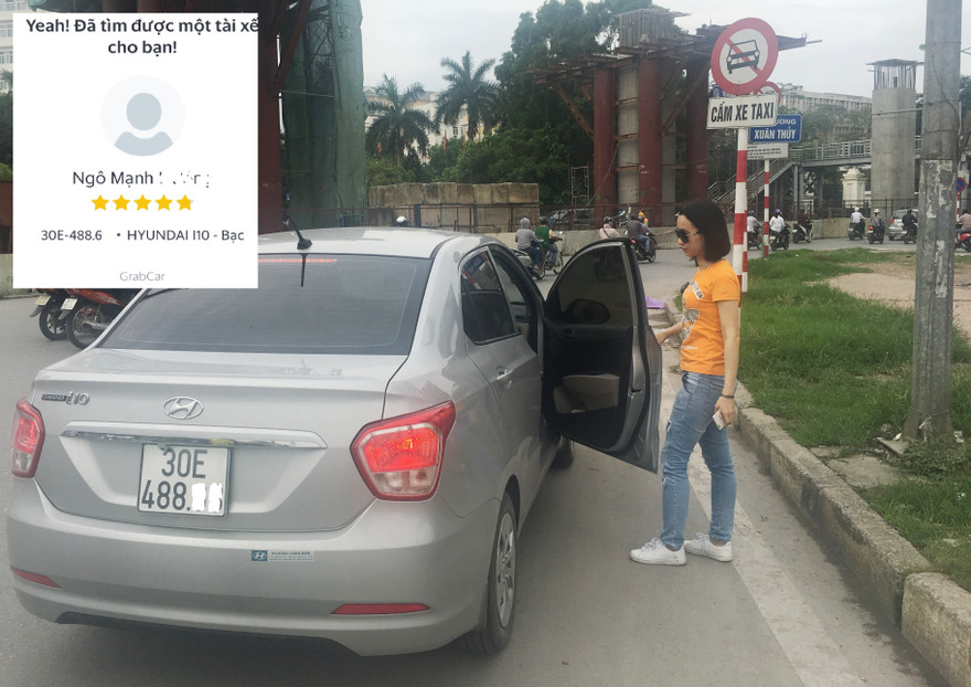 Hàng loạt xe Uber, Grap vi phạm vừa được Sở GTVT Hà Nội nêu tên