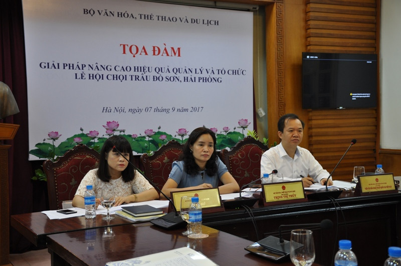 Bộ VHTTDL ghi nhận ý kiến các nhà khoa học, tiếp tục cho tổ chức chọi trâu