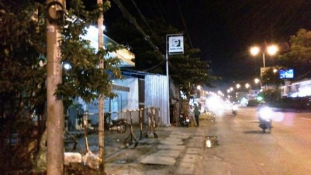 Cây xăng nơi xảy ra vụ án mạng. Ảnh: Dân Việt.