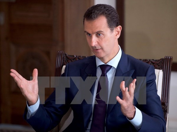 Tổng thống Syria Bashar al-Assad. (Nguồn: EPA/TTXVN)