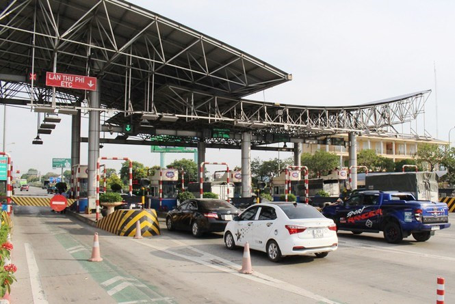 Trạm thu phí BOT Pháp Vân – Ninh Bình vừa triển khai thu phí ETC