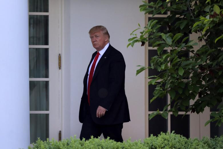 Trump sẽ lợi dụng cuộc thử nghiệm tên lửa thất bại mới nhất của Triều Tiên để thúc đẩy Trung Quốc có những hành động cụ thể hơn? Ảnh: Reuters