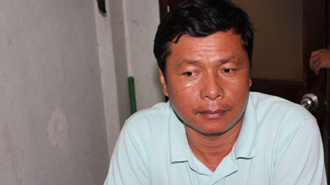 Lái xe Đỗ Khắc Hải. Ảnh: Công an Thanh Hóa