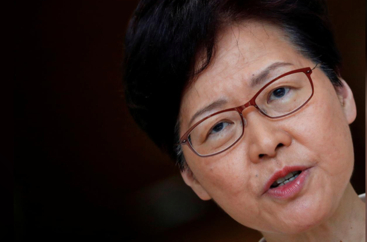 Trưởng đặc khu Hong Kong Carrie Lam. (Ảnh: Reuters)