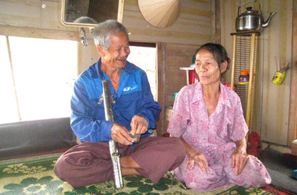 Ông Thành hạnh phúc khi ngày nào cũng được nhìn thấy người “vợ nhặt” của mình