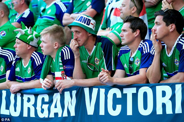 Các CĐV Bắc Ireland