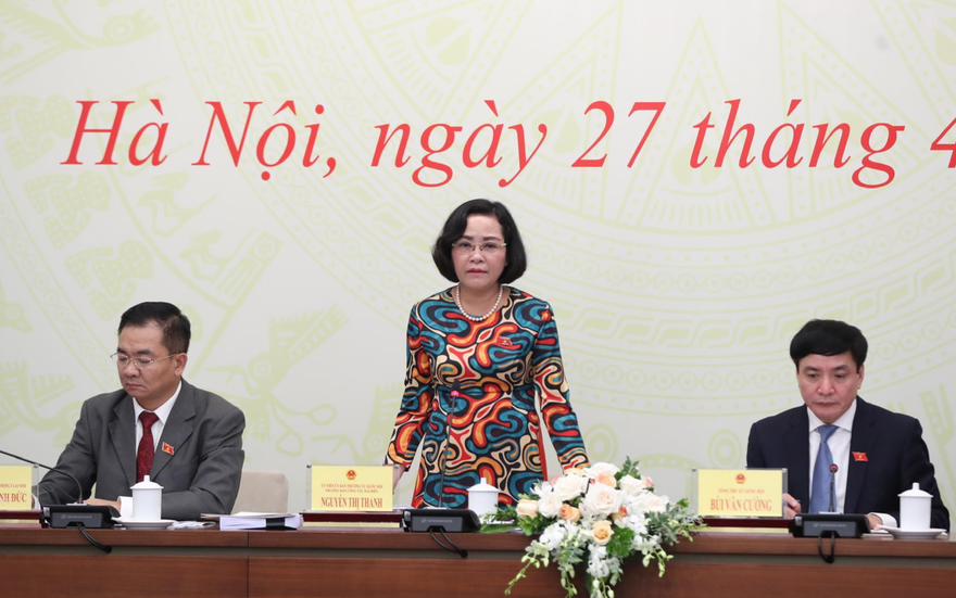 Hội đồng bầu cử Quốc gia họp báo công bố danh sách chính thức những người ứng cử đại biểu Quốc hội khóa XV 