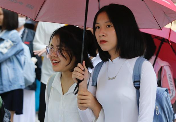 Sinh viên trường ĐH Sư phạm Hà Nội. Ảnh: Như Ý