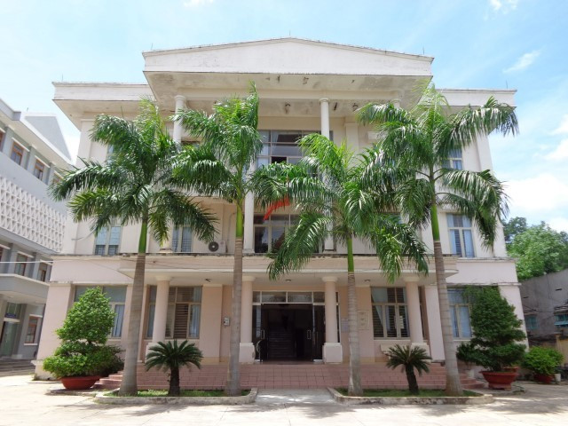 Thứ Sáu vừa qua, Cơ quan điều tra khám xét nơi làm việc của bà Phượng (trong khuôn viên Sở TN&MT tỉnh Tây Ninh)