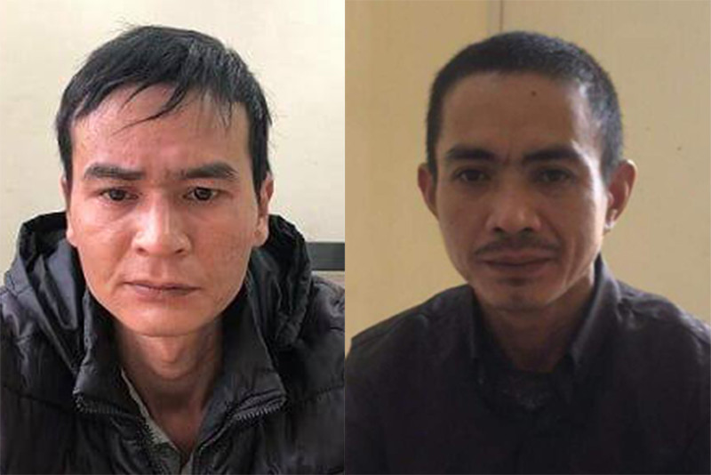 Hai đối tượng Trung, Quân.