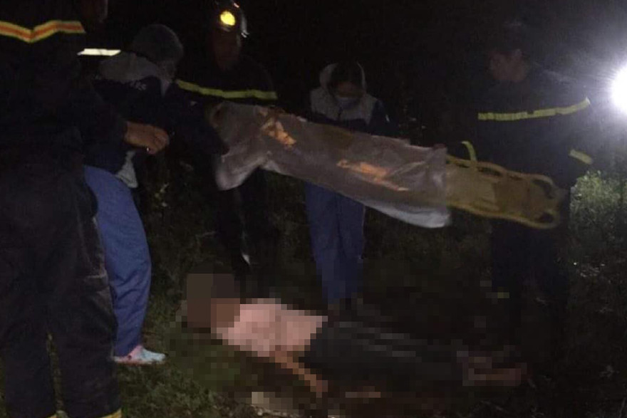 Hiện trường vụ việc.