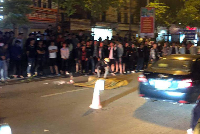 Hiện trường vụ việc.