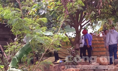 Cơ quan chức năng khám nghiệm tử thi điều tra nguyên nhân tử vong của anh Luân